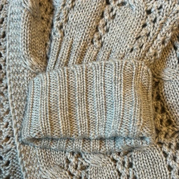 The Limited Light Gray Knit Cardigan - Picture 5 of 7